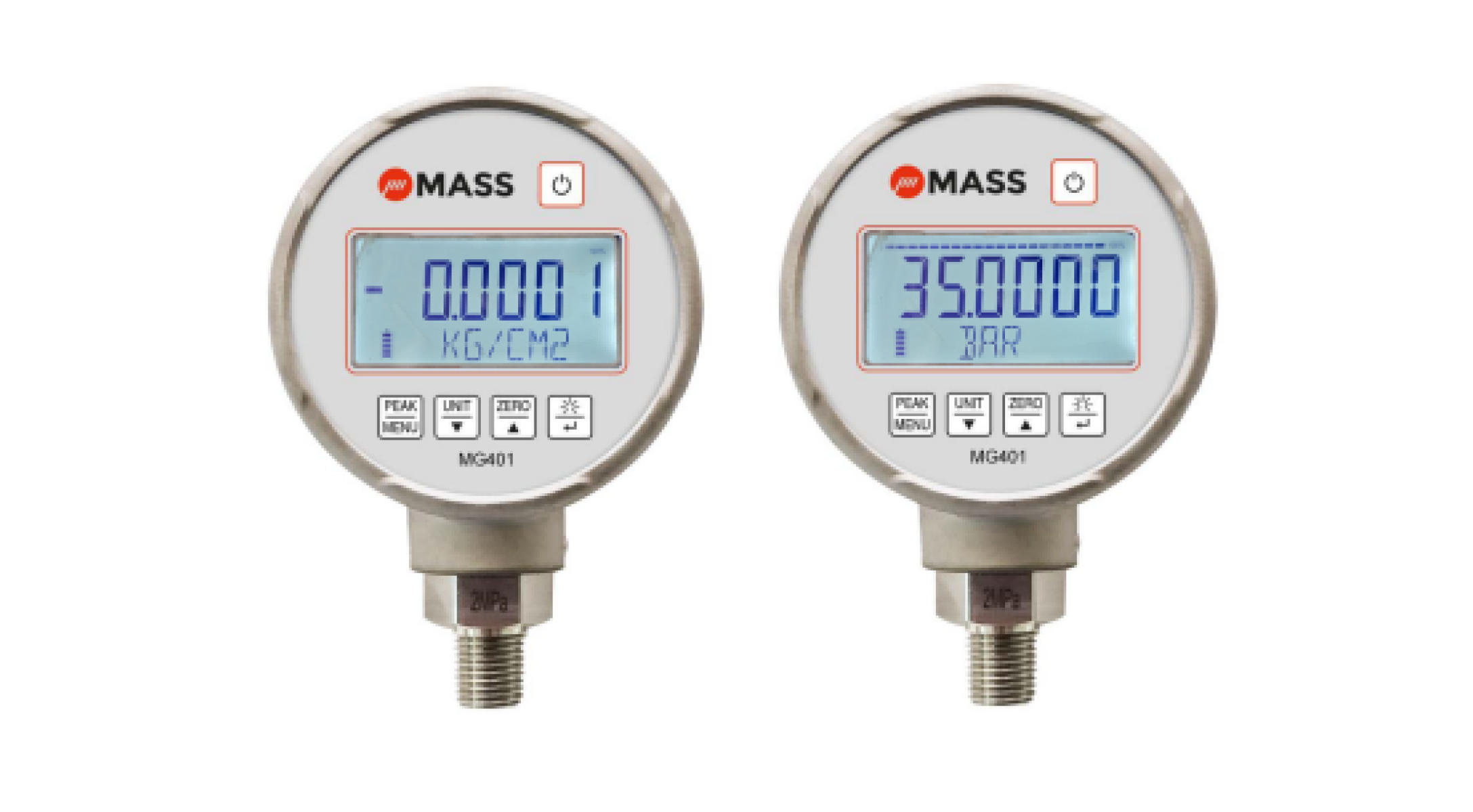 Precision Digital Pressure Gauge Model MG401