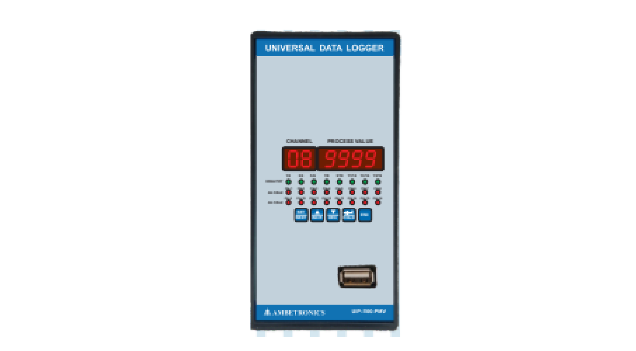 Universal Input 8Ch.Data Logger/Scanner UIP-800-series